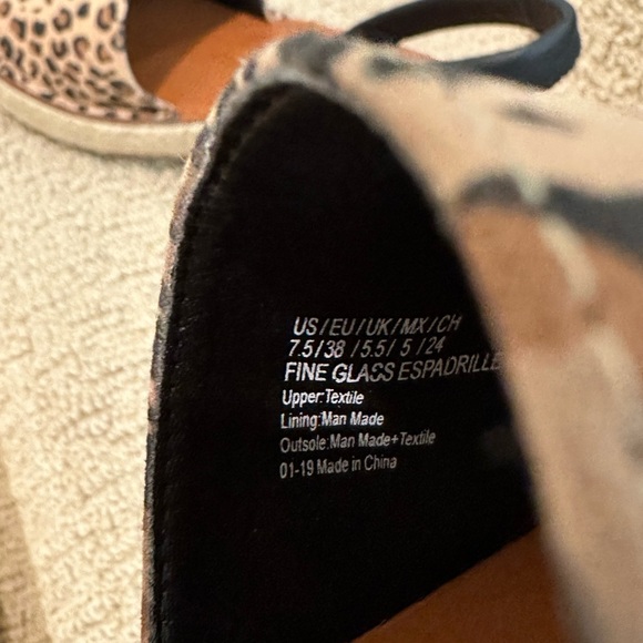 ππΎπ NWOT Super cute Kenneth Cole Reaction leopard espadrilles. Never worn! - Picture 11 of 11